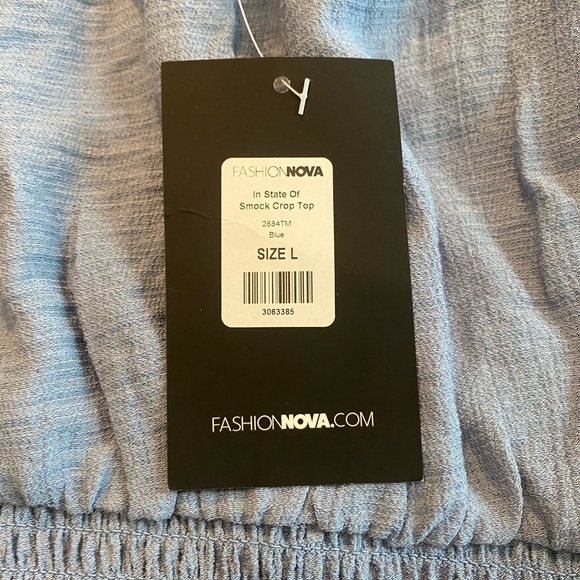 Fashion Nova Smock Cop Top - Picture 4 of 5